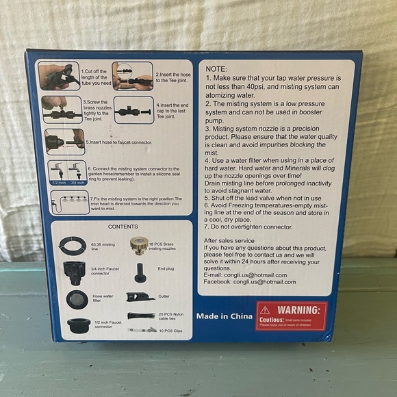 Cooling mist system outdoor - Picture 4 of 4